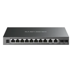Mercusys Gigabit PoE Switch MS112GMP, 110 W PoE, Crni