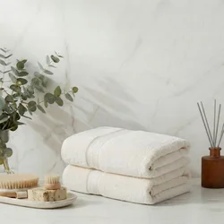 Lessentiel Maison Set peškira, 2 komada, Beli