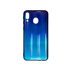 Maska za telefon OMBRE GLASS za Samsung M20/M205F/DS DZ2, Teget