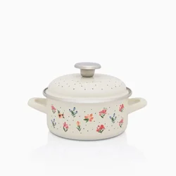 Metalac plitka šerpa CVETNE RADOSTI 16cm/1,5lit