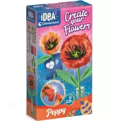 Clementoni Kreativni set Napravi cvijet-mak CL18345