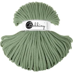 Bobbiny Jumbo 8 mm 100 m Eucalyptus Green Vrvica