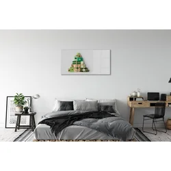 tulup.si Steklena slika Darila 125x50 cm 2 obešalnika