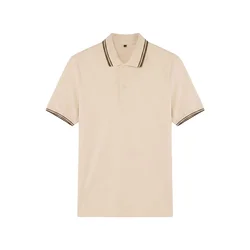 Trendyol Majica kremna / temno rjava