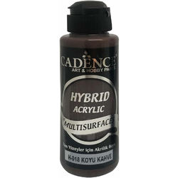 Cadence Hybrid akrilna boja, 120ml, Tamnobraon