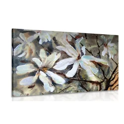 Slika cvetoče akvarel drevo - 60x40