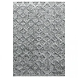 eoshop Preproga Pisa 4702 siva (Varianta: premer kroga 120 cm)