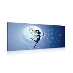 Slika vila v soju lune - 80x40