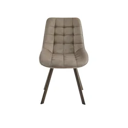 Trpezarijska stolica 1345 Braon /Braon metalne noge 575x455x850 ( 775-471 )