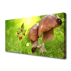 tulup.si Slika na platnu Gobe sadje jagode 125x50 cm