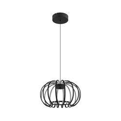 Globo 15946B - LED prigušiva luster na sajli RIBBON LED/40W/230V 3000K crna