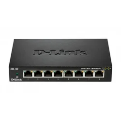 D-Link LAN Switch DGS-108GL 10/100/1000Mbps 8port Metal Gigabit