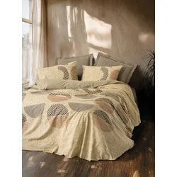 Lessentiel Maison Set posteljina Moona, 160 x 220 cm, Braon