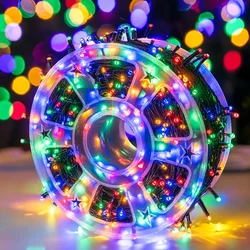 Novogodišnje LED sijalice kotur 100m – ŠARENE – RGB