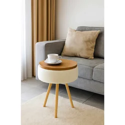 Hanah Home pomoćni sto Zgn, beli