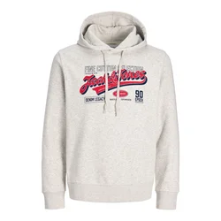 JACK & JONES Majica rdeča / črna / pegasto bela