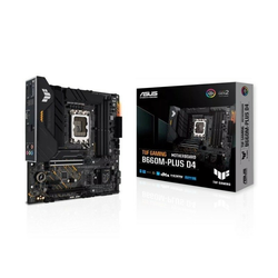Osnovna plošča Asus - Intel TUF GAMING B660M-PLUS D4 s1700 (B660, 4xDDR4 5333MHz, 4xSATA3, 2xM.2, HDMI+DP)