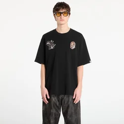 Majice BAPE x FOOTSHOP - Scribble Logo Tee Black XL