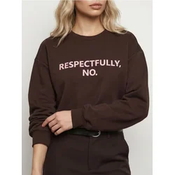Sinsay - Crewneck duks sa dodatkom pamuka - braon