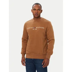 Tommy Hilfiger Jopa Logo MW0MW11596 Rjava Regular Fit