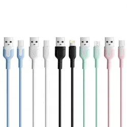 XO Kabl NB212 USB Type-C 2.1A/ zelena