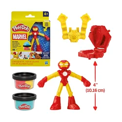 Ustvarjalni komplet Play-Doh Marvel Iron Man z izstreljevalnikom (G3106)