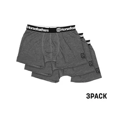 Horsefeathers Dynasty 3Pk moške boksarice heather anthracite