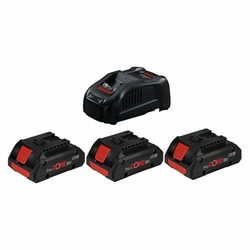 Bosch Starter set 3xProCORE 18V 4.0Ah + GAL 1880 CV (0615990N2G)