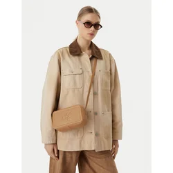 Calvin Klein Torba za čez ramo Contrast Monogram Camera  karamel
