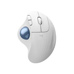 LOGITECH ERGO M575S Wireless Trackball OFFWHITE+BLUE BALL BT 910-007030