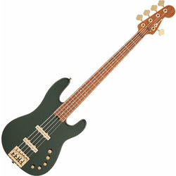 Charvel Pro-Mod San Dimas Bass JJ V MN Lambo Green Metallic