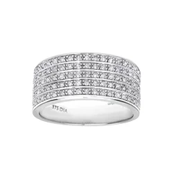 DIAMANT LETERNEL Prstan srebrna