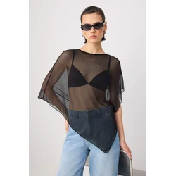 Trendyol Milla ženska bluza Twoss26Bz01040, crna