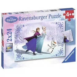 RAVENSBURGER sestavljanka Ledeno, 2x24 delna