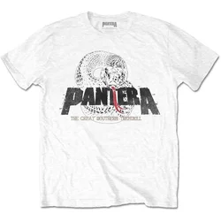 Pantera Snake Logo White L Majica