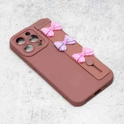 TELEMPIRE Maska Bow za iPhone 13 Pro 6.1 roze