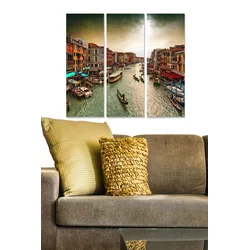 Wallity slika MDF104668634, 70x50 cm, 3 dijela