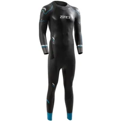 Zone3 mens advance wetsuit black/blue s