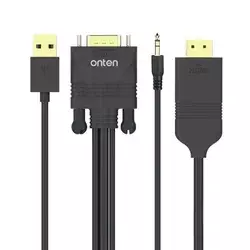 Adapter vga + jack 3.5mm + usb 2.0 na hdmi 1.8m (otn-5152) onten ( AD500 )