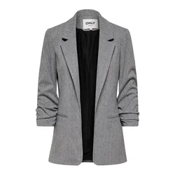 ONLY Blazer ONLCIVA siva/bela