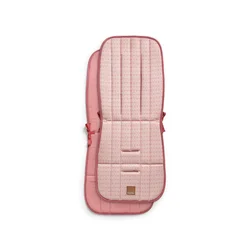 Elodie embroidery anglaise pink podloga za kolica
