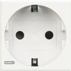 AXOLUTE VTIČNICA 2P+E/16A/250V 2M BELA HD4141
