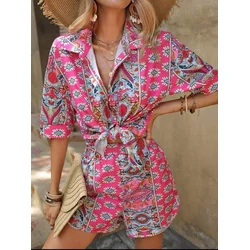 Resti Patterned womens set