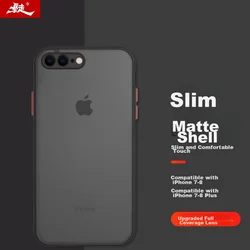Baozou Maska za mobilni telefon iPhone 7 Plus / iPhone 8 Plus, Crna