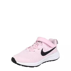 NIKE Sportske cipele Revolution 6, svijetloroza / crna