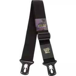 Ernie Ball 4056 Black Polylock Guitar Strap kaiš za gitaru