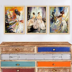 Wallity Set uramljenih slika 3NTC_1176959, 3 Dela