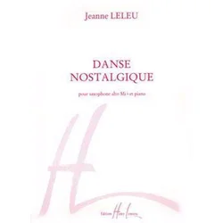 LELEU J:DANSE NOSTALGIQUE,SAX ET PIANO