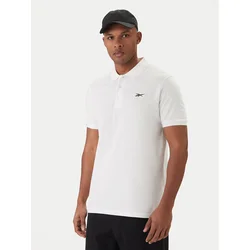 Reebok Polo majica Breen RK25562CCM Bela Regular Fit