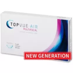 TOPVUE hidrogelne kontaktne leče Air Multifocal (3 leče)